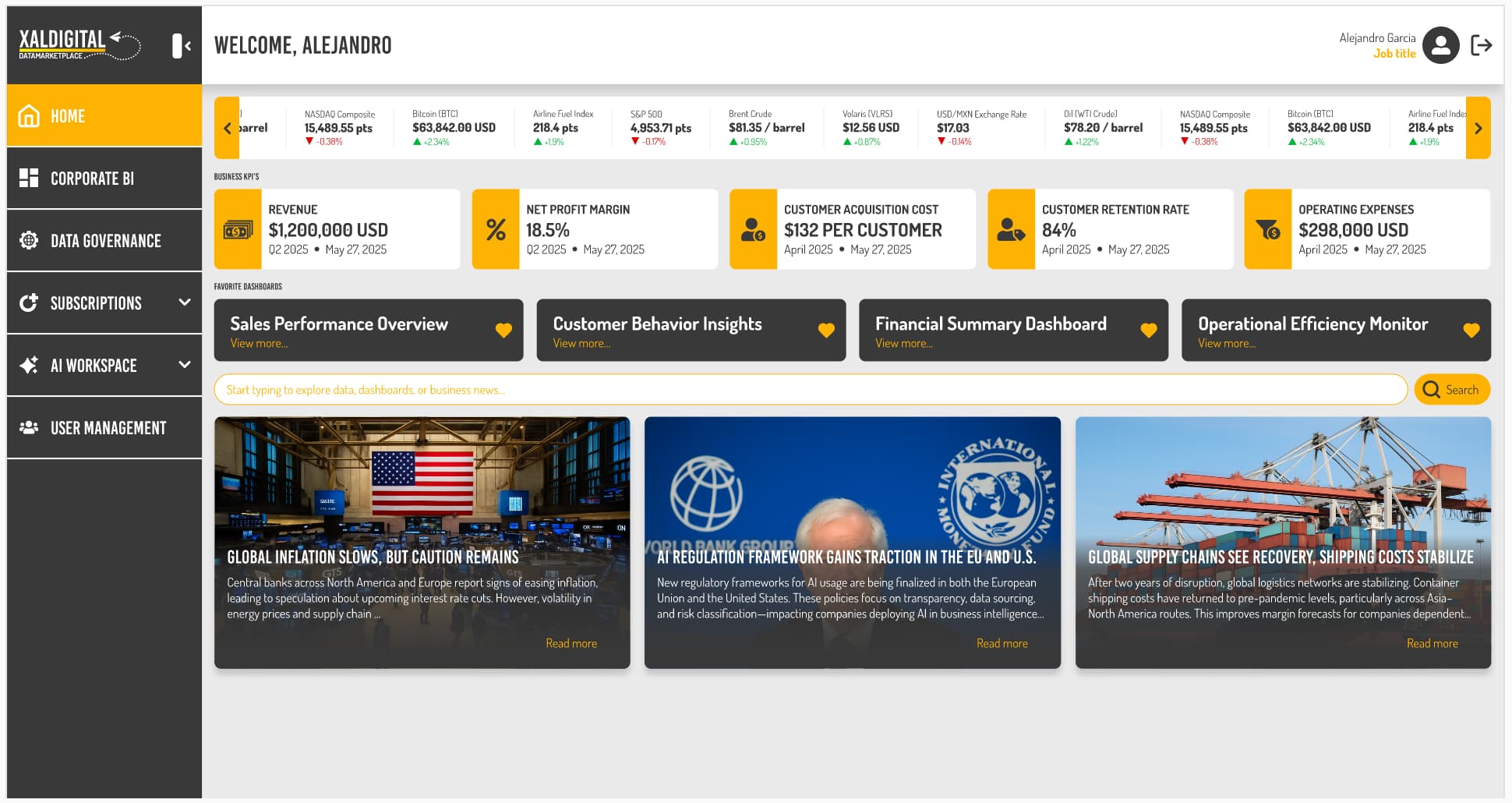 Data Marketplace